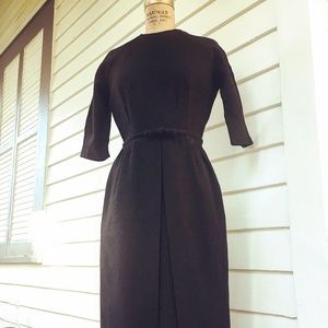 Vintage 1960’s little black dress.